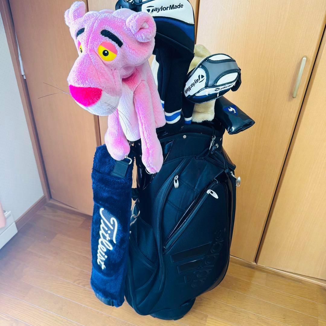 【美品】レフティ テーラーメイド SLDR メンズゴルフセット キャディバッグ