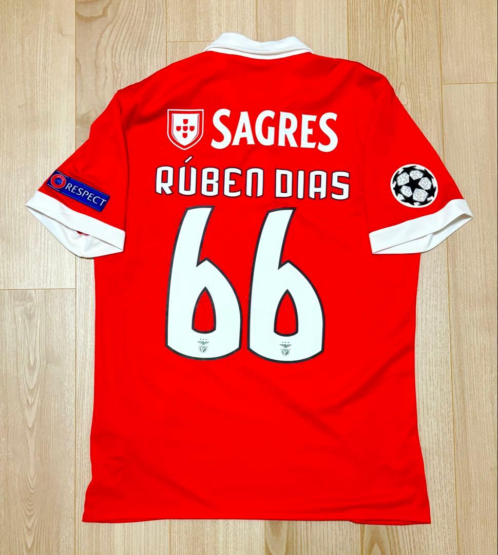 新品タグ付き】ベンフィカ2017/18ルベンディアス ホームユニフォーム