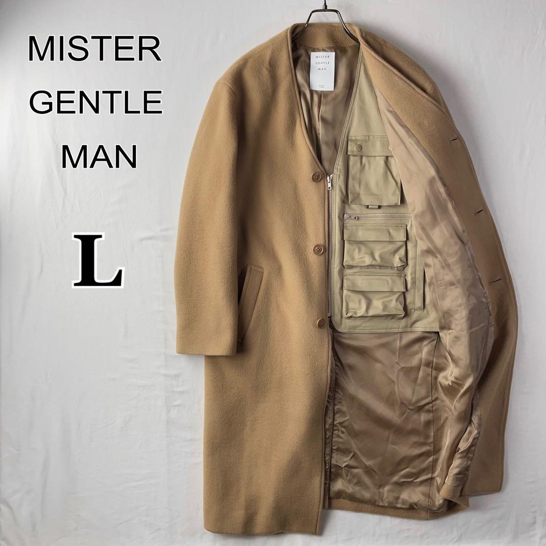 ミスタージェントルマン】ノーカラーコート フィッシングベスト Lサイズ1h