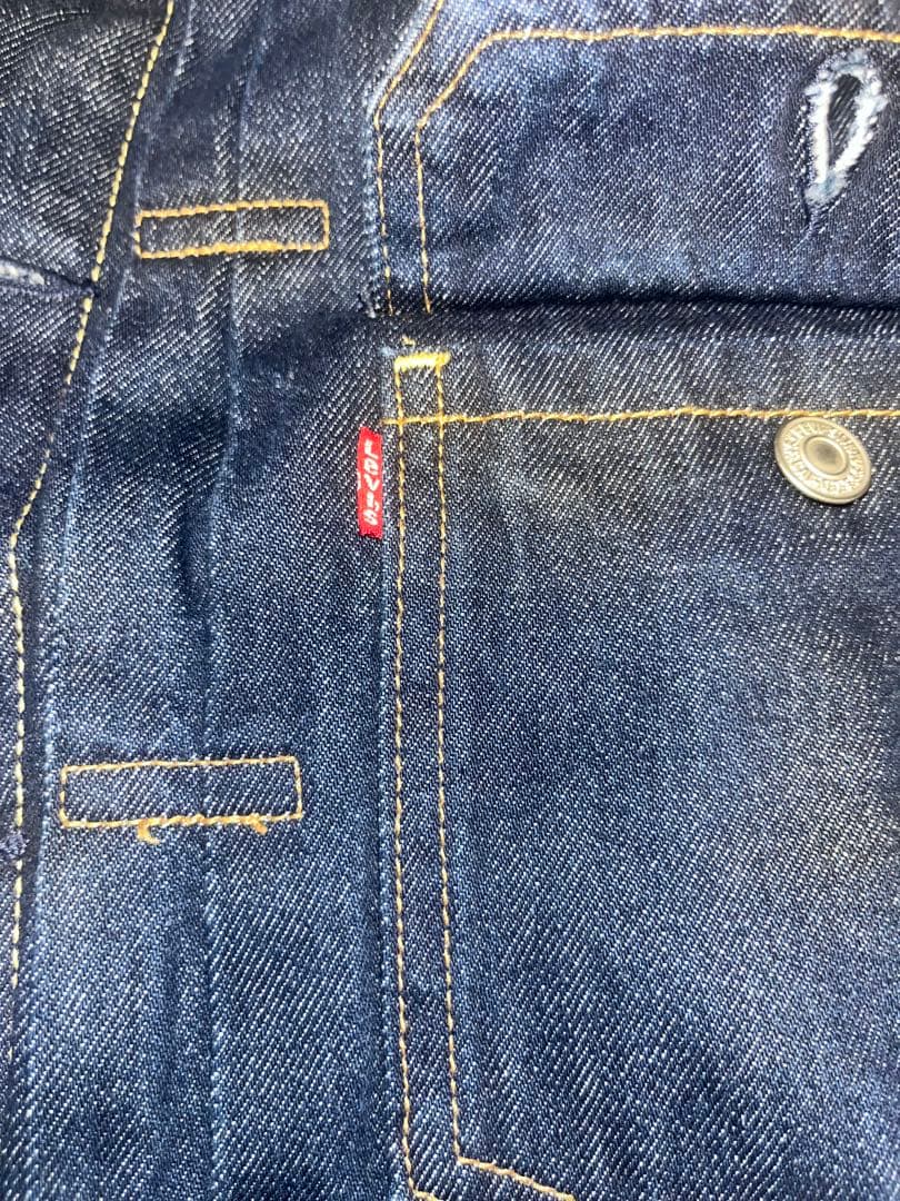 M*s様 美品　Levi's デニムトラッカージャケット2nd濃インディゴ　Mサ