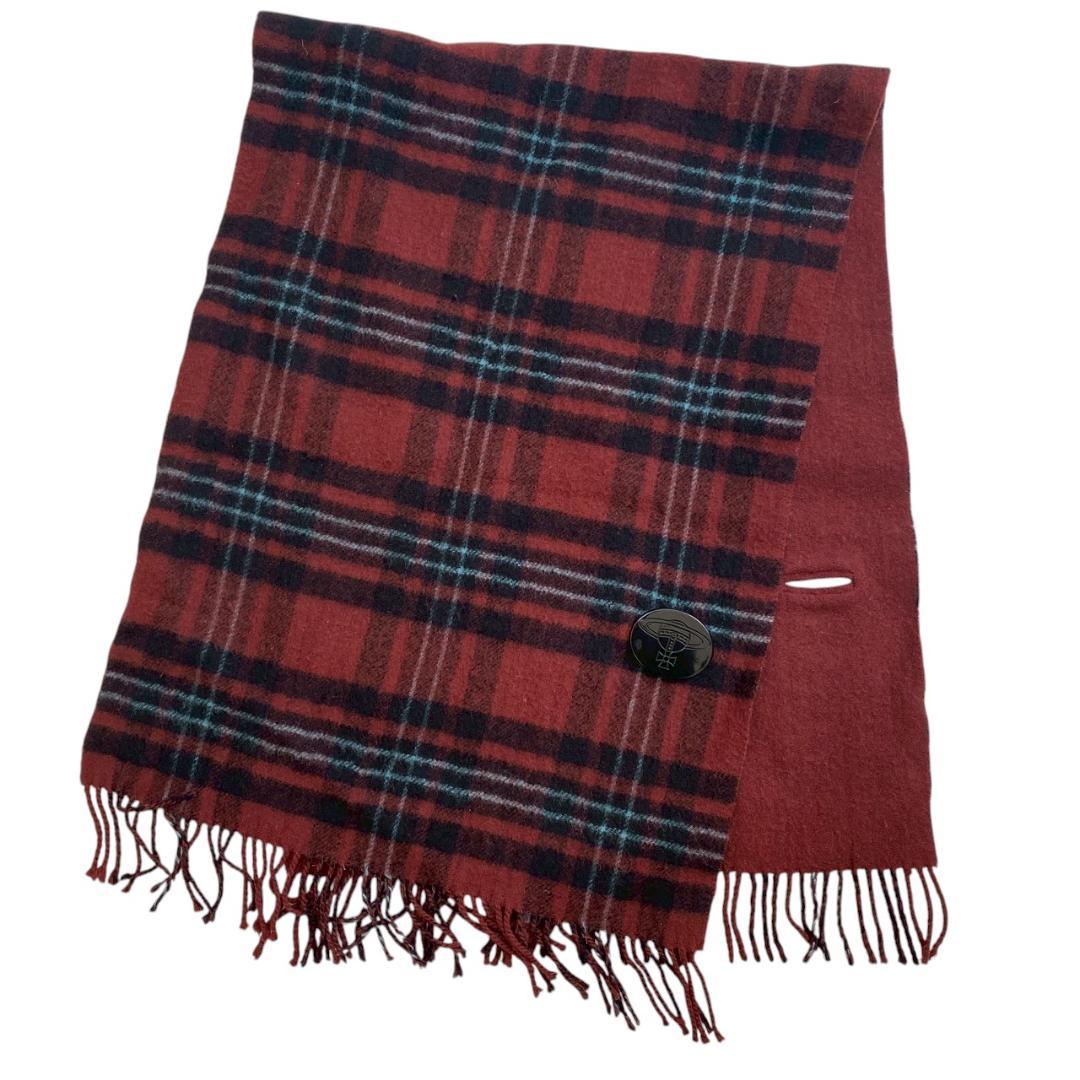 Vivienne Westwood ヴィヴィアン リバーシブルウールストール