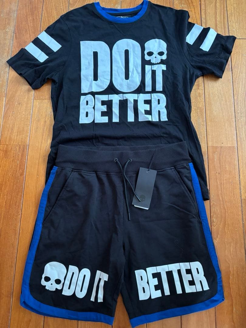 ハイドロゲン テニス Tシャツ＆パンツセット M 楽天市場】ハイドロゲン tシャツ（テニス｜スポーツ・アウトドア）の通販