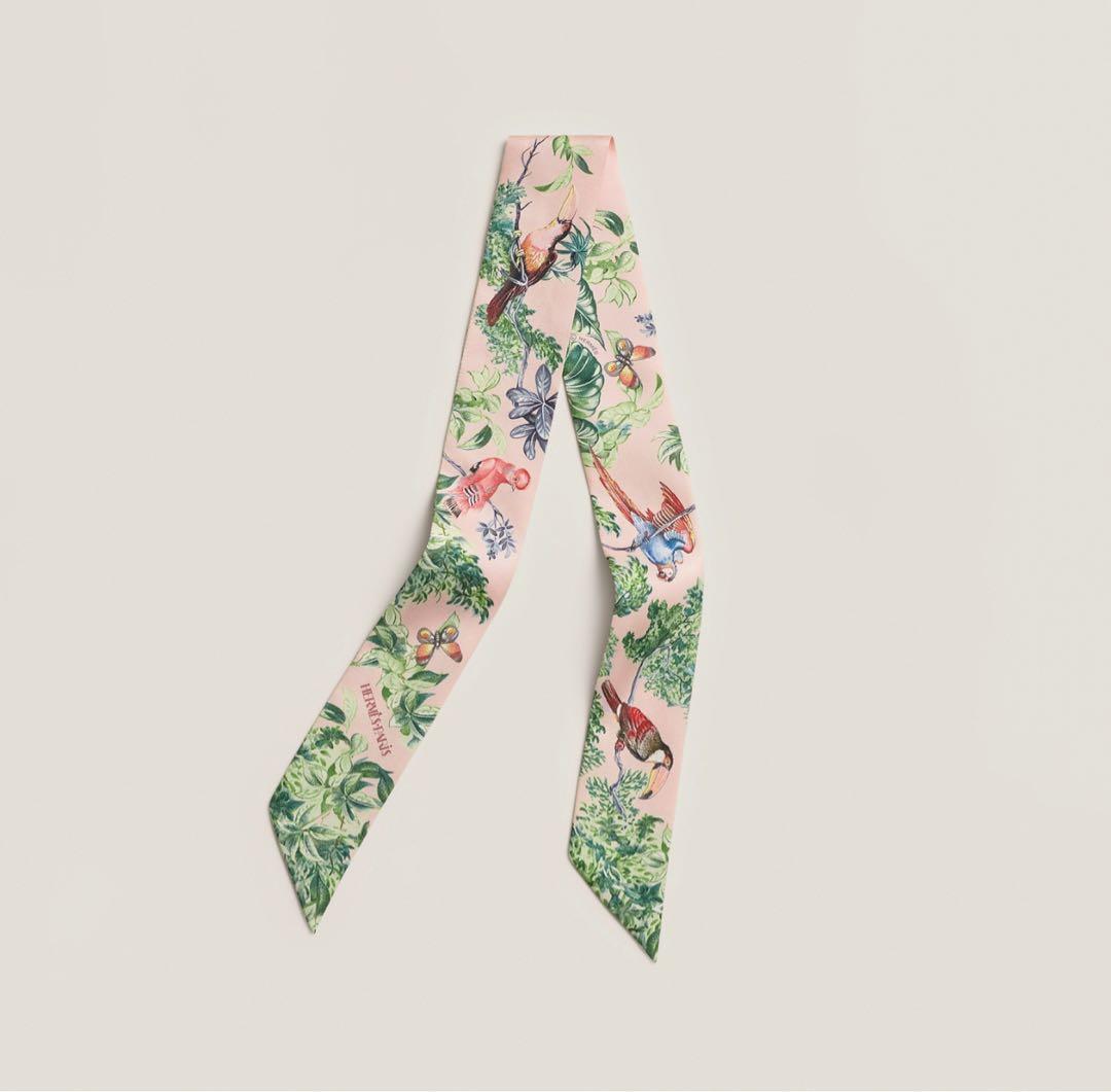 値下げ！新品 エルメス ツイリー 《赤道直下》 ピンク 26春夏 最新作