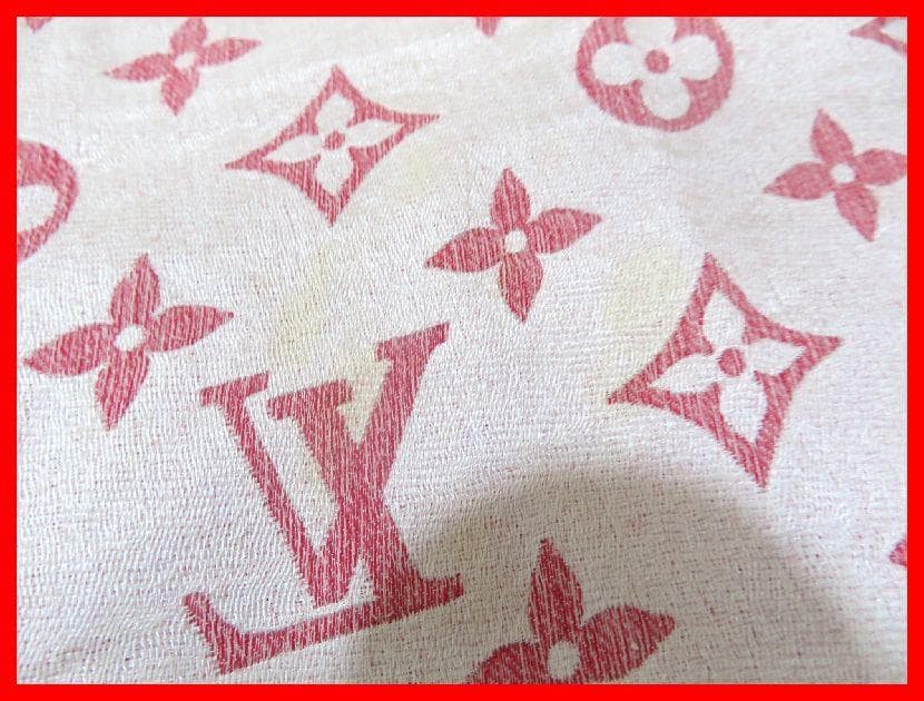 紀*子様 Louis Vuitton ルイヴィトン ストール ショール 大判 m