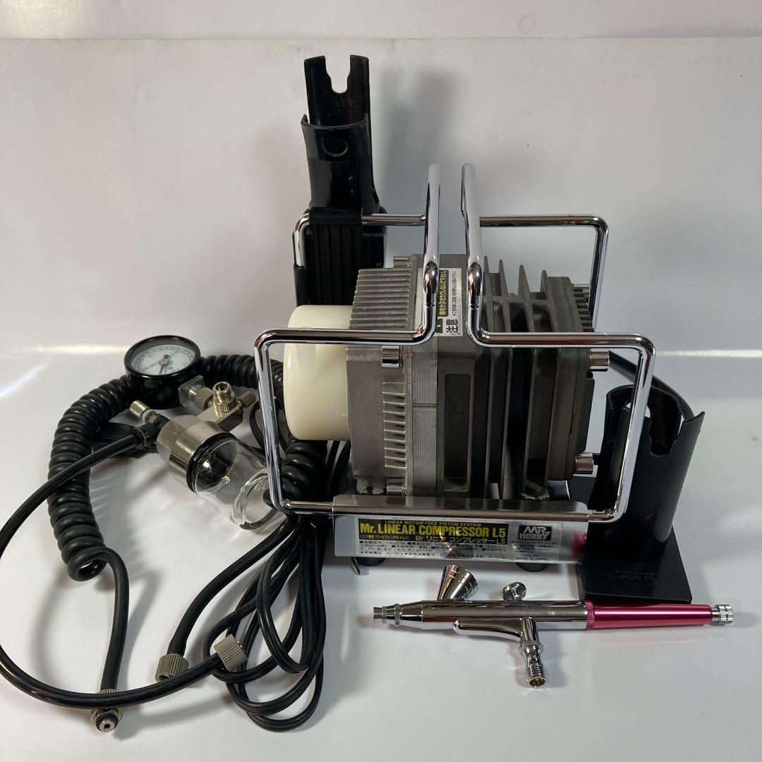 クレオスMr.リニアコンプレッサーL5 エアーブラシセット - メルカリ
