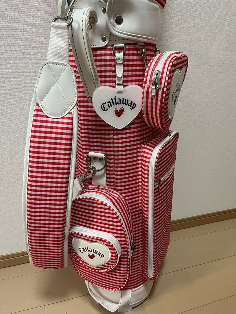 【最終値下げ】callaway ラブキャロウェイ キャディバッグ レッド