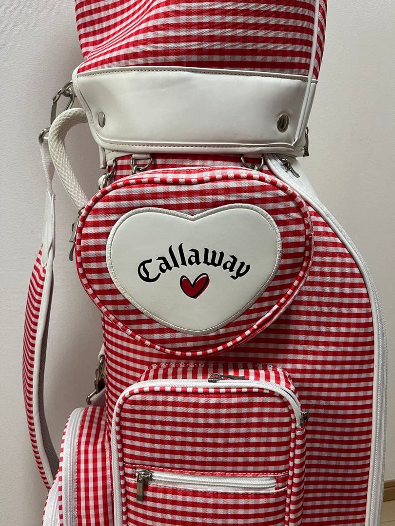 【最終値下げ】callaway ラブキャロウェイ キャディバッグ レッド