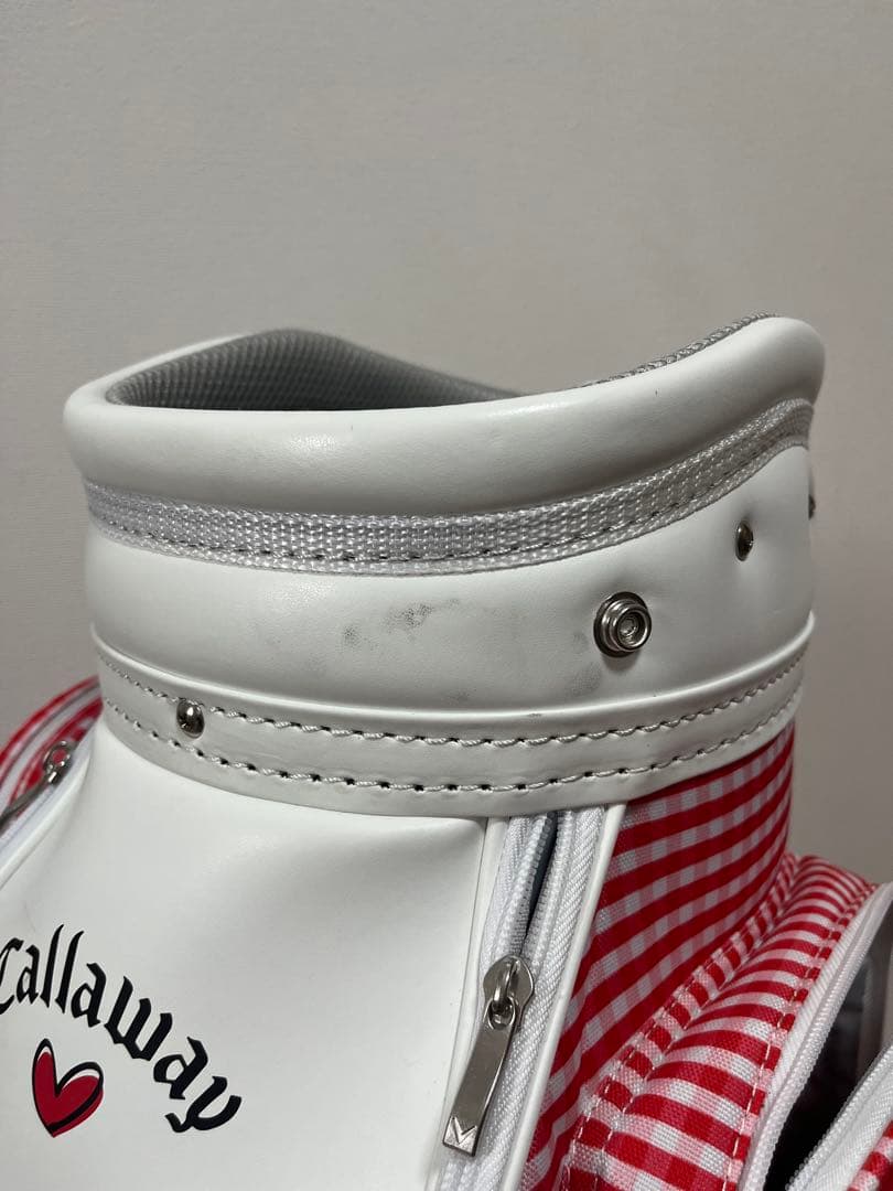 【最終値下げ】callaway ラブキャロウェイ キャディバッグ レッド