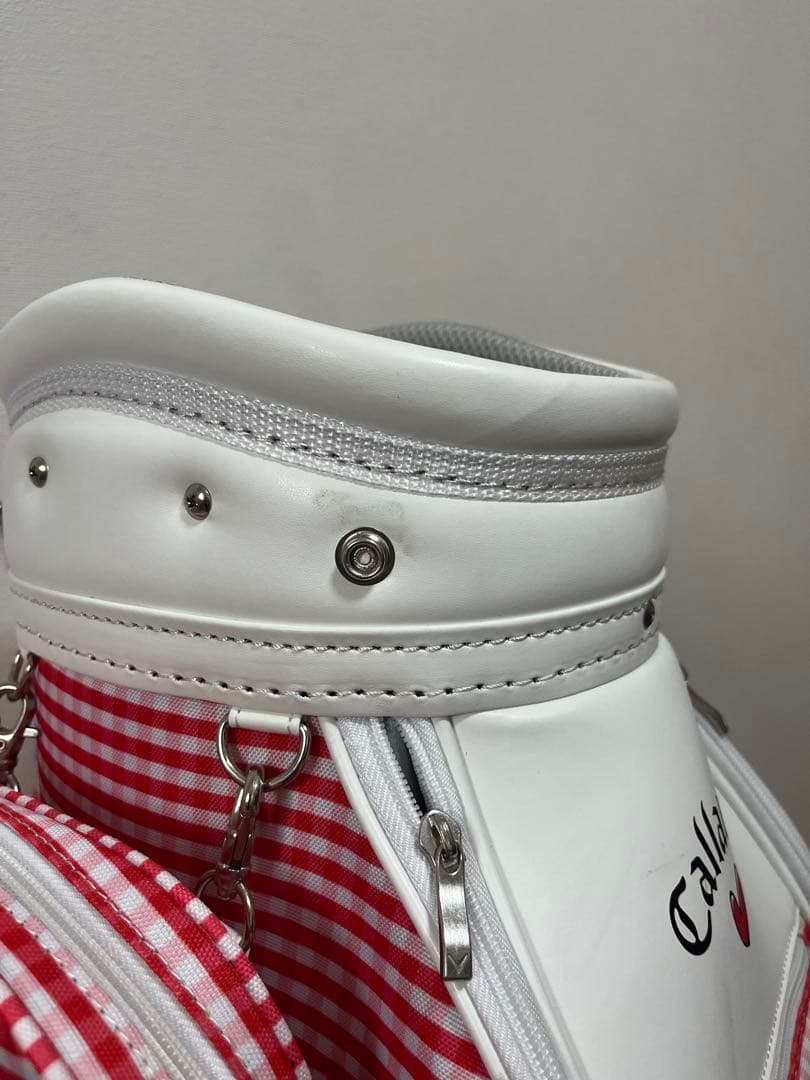 【最終値下げ】callaway ラブキャロウェイ キャディバッグ レッド