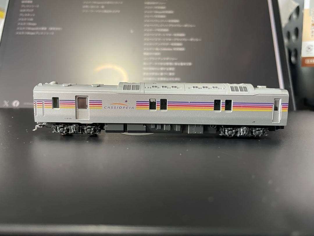 ジャンク・現状渡し】TOMIX8541カヤ27-500形（カシオペア）