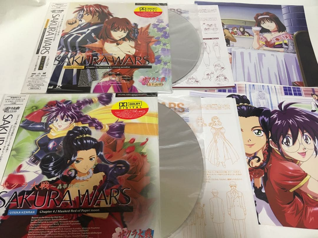 LD サクラ大戦 TV BOX/桜華絢爛BOX/轟華絢爛BOX