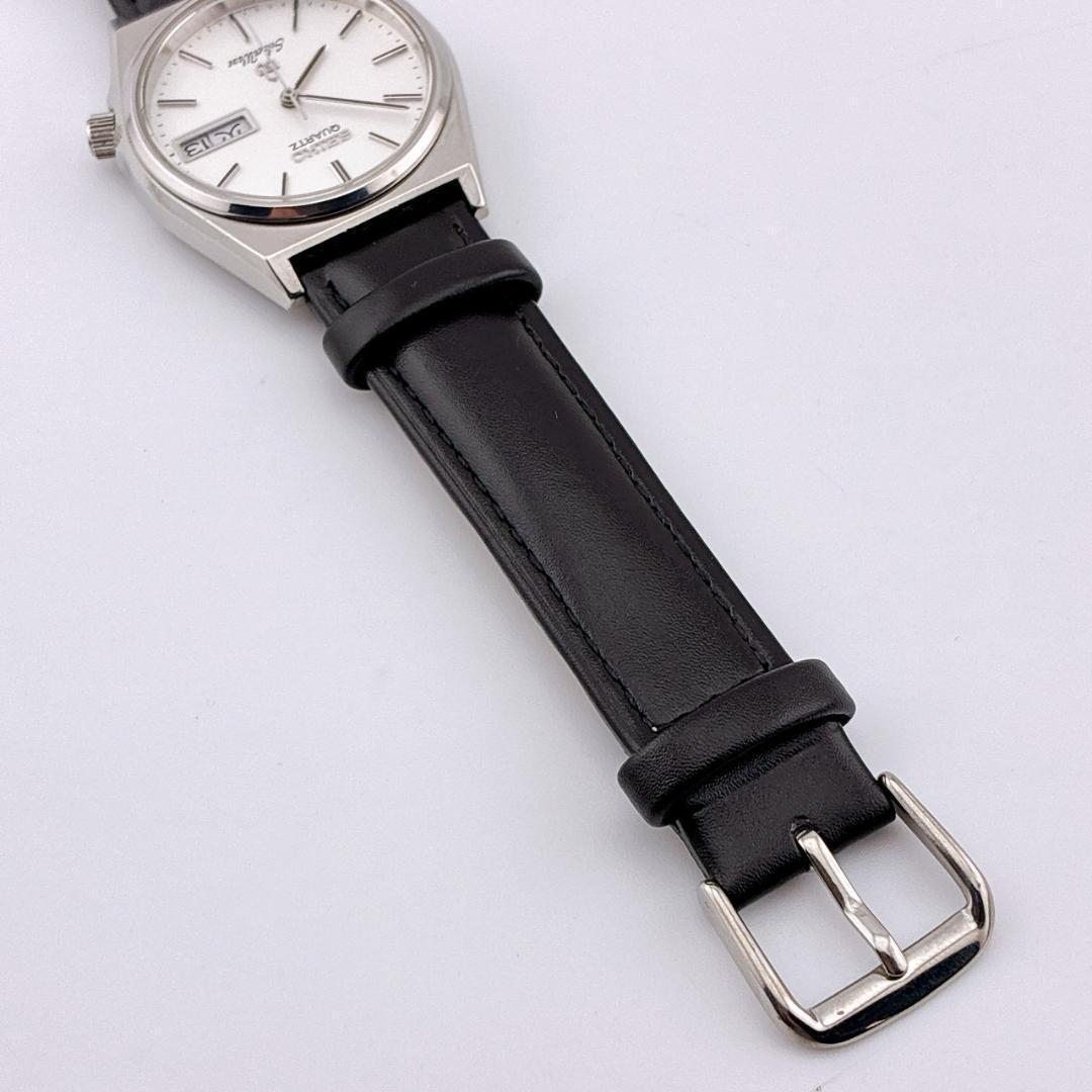 電池交換済】SEIKO SilverWave 腕時計 新品ベルト デイデイト