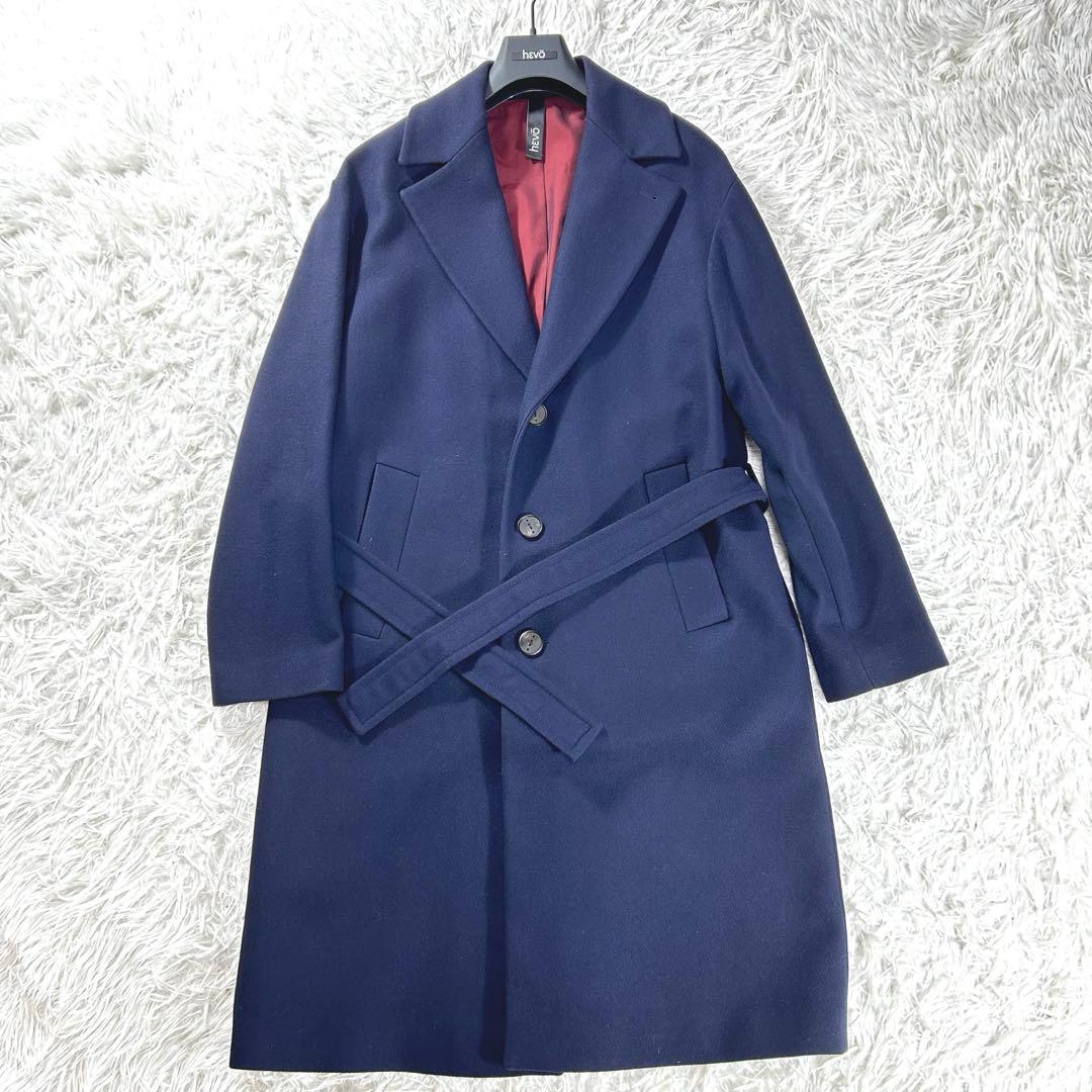 Hevo（イーヴォ）OSTUNI オストゥーニ ハンガー付き 紺 ベルト L