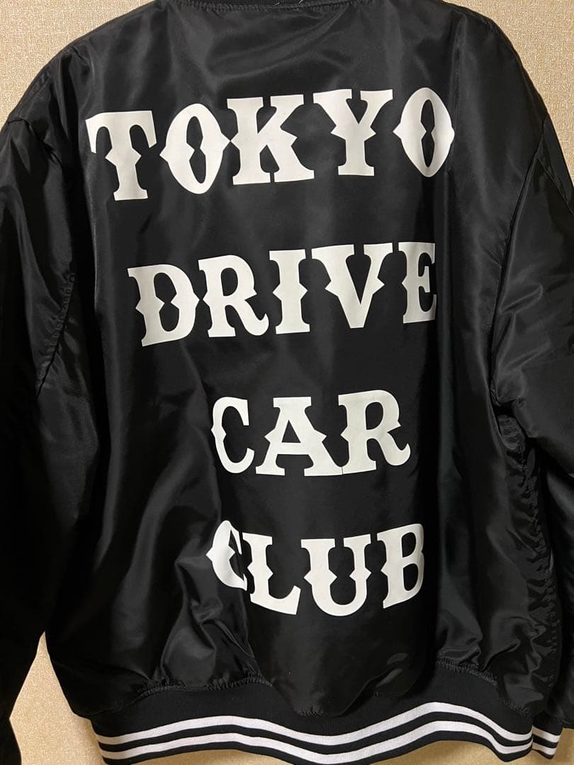 完売品　TOKYO DRIVE CAR CLUB スタジャン ブラック