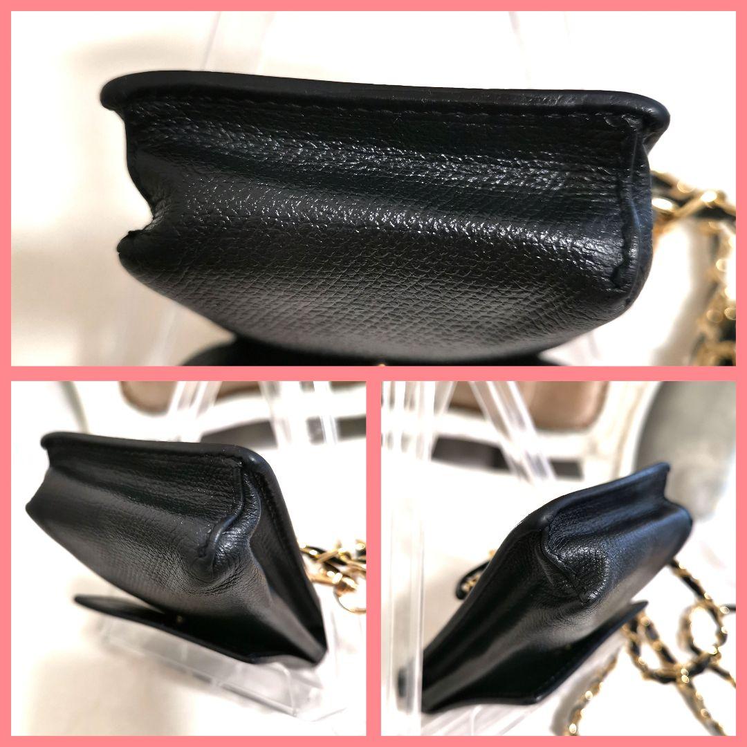 【美品】シャネルCHANEL ポーチ 新品ショルダープレゼント鑑定済