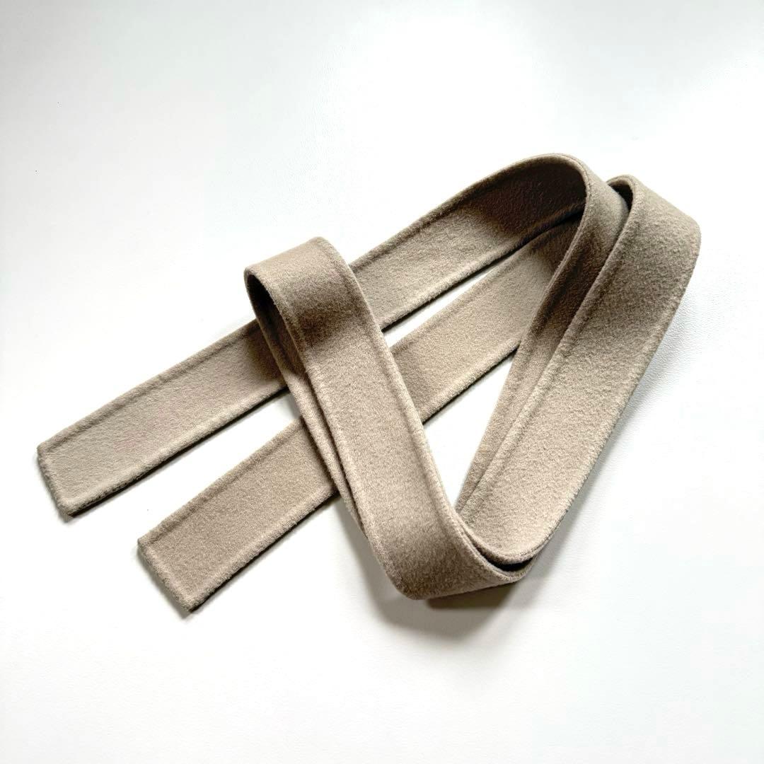 セオリー カシミヤダブルフェイスロングコート ノーカラー ガウンコート ベージュ