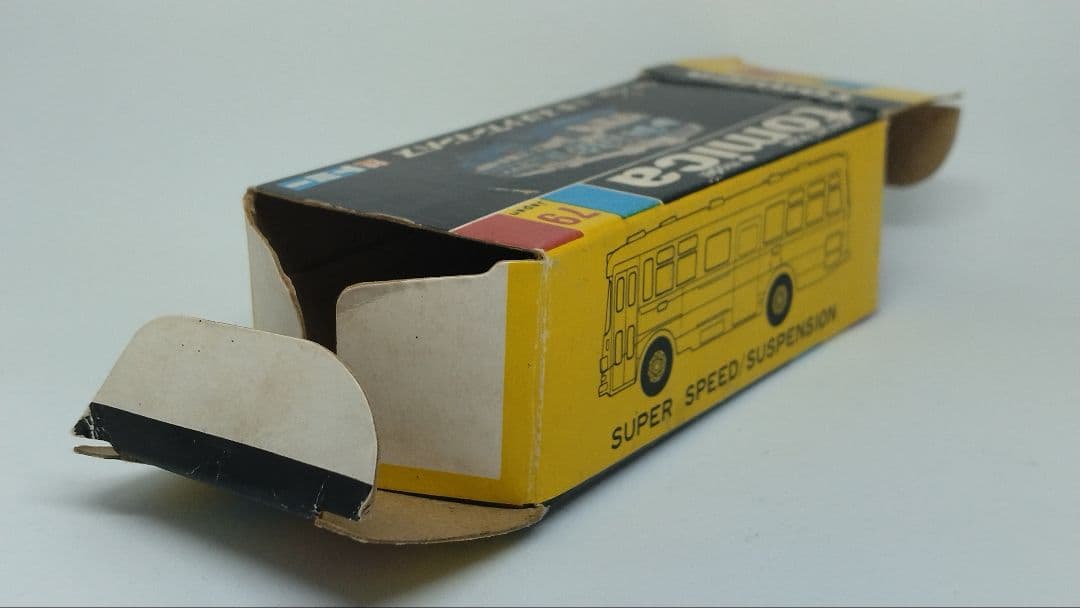 トミカ79 三菱ふそう ワンマンバス 神奈川中央交通 ブルーライン 日本製