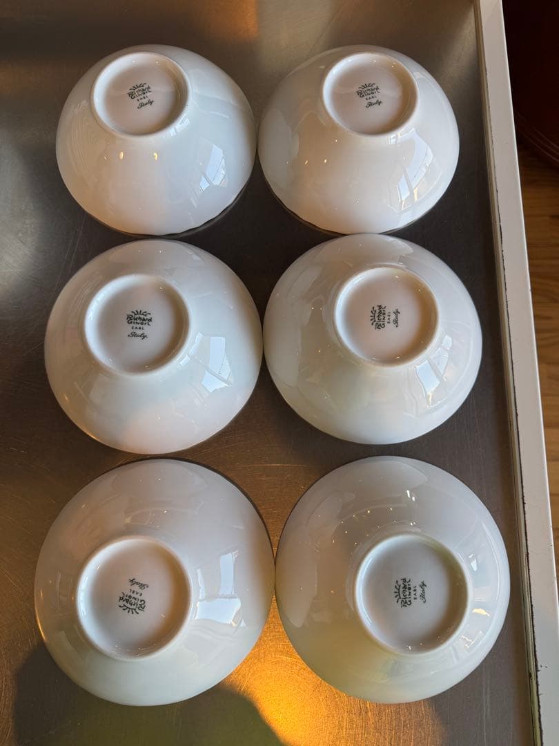 リチャードジノリ 16センチスープ サラダホール 6枚セット