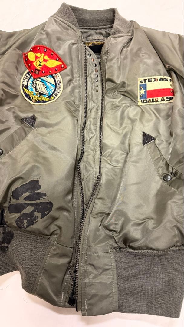 世界50着限定　avirex methodリメイク　MA-1 サイズM