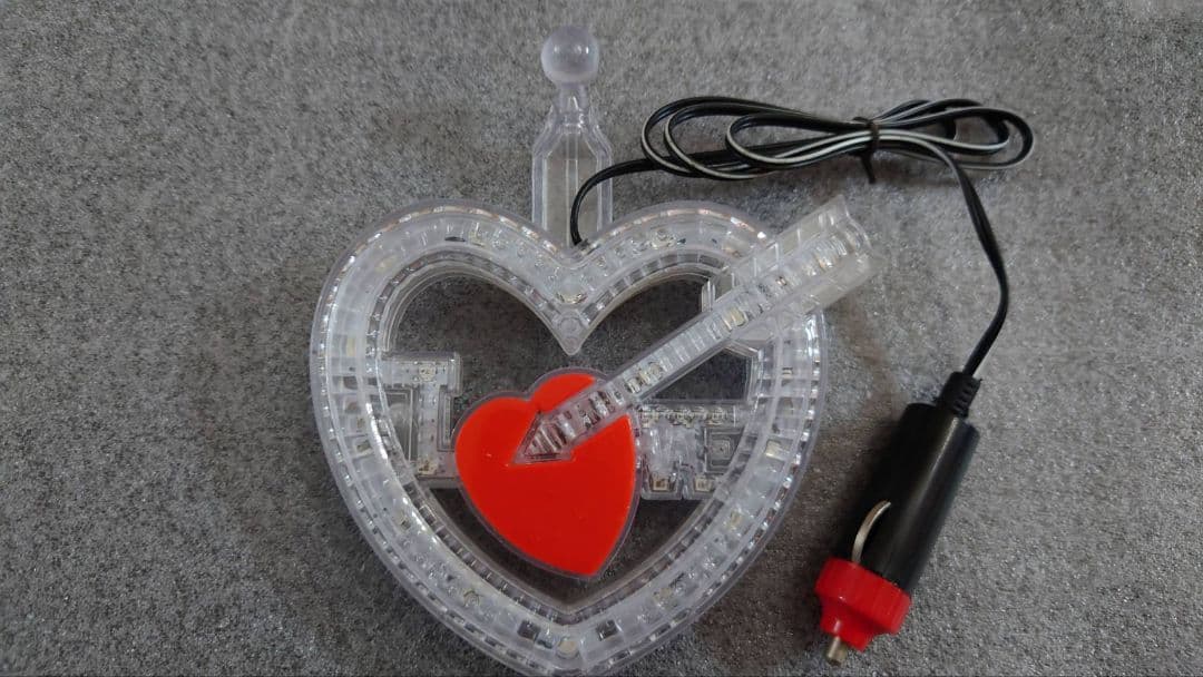 ラブ灯セット クリアー 旧車 街道レーサー デコトラ カスタムカー ドリフト