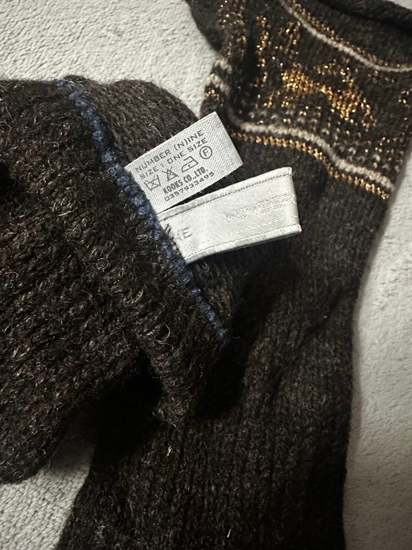 ナンバーナイン NOWHERE MAN期 グローブ - メルカリ