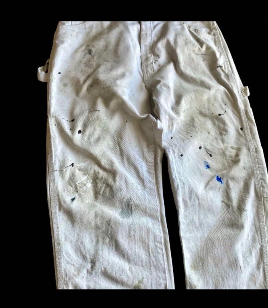 Dickies ペンキ ペインターパンツ ディッキーズ 白 ペイントW90