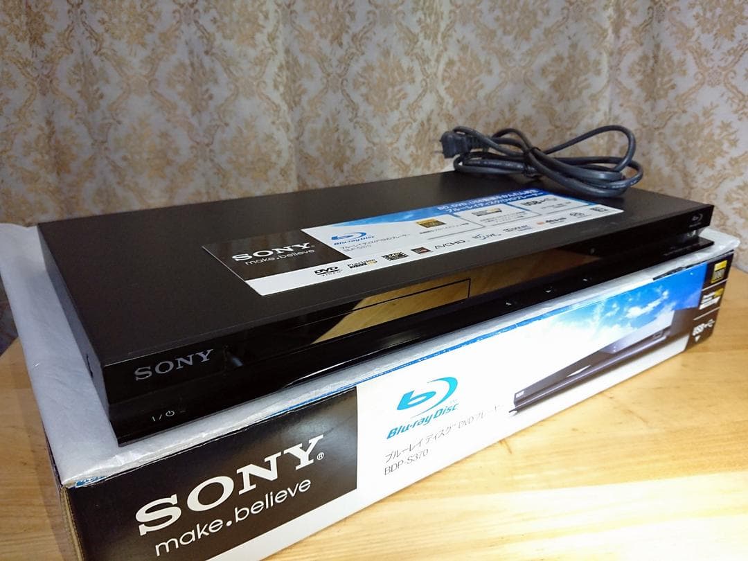 I*S様 【美品】SONY BDP-S370 ブルーレイディスク/DVDプレーヤ