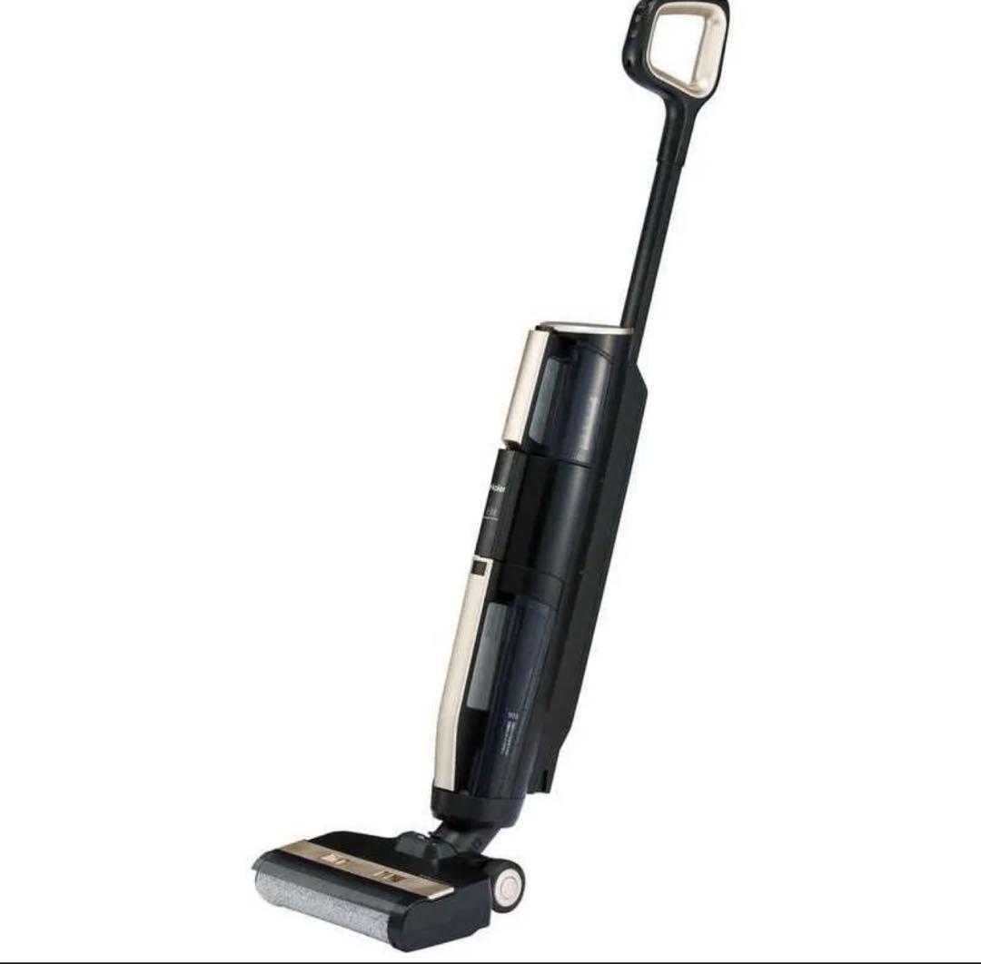 （値下げ交渉可）Haier 吸引式水拭き掃除機 JC-M1A ブラック