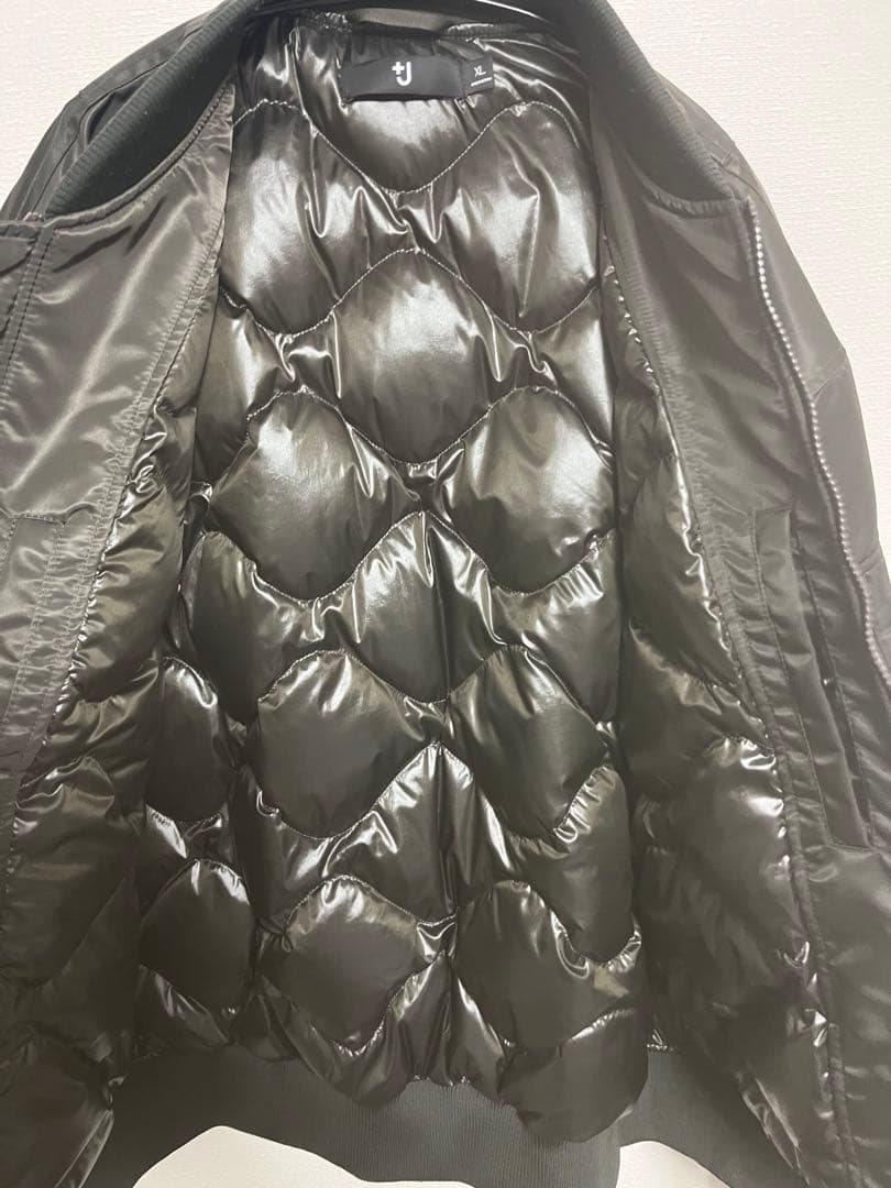 +J ハイブリッドダウンオーバーサイズMA-1 ユニクロ