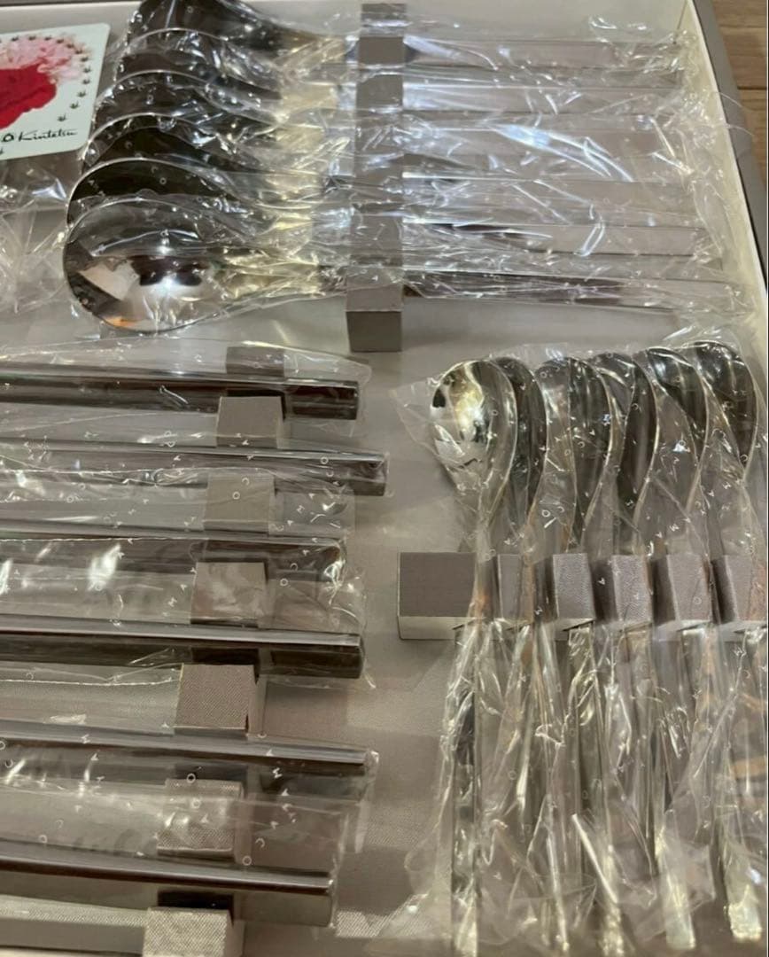 ナポリ NAPOLI 18-12 ステンレス カトラリーセット 未使用品