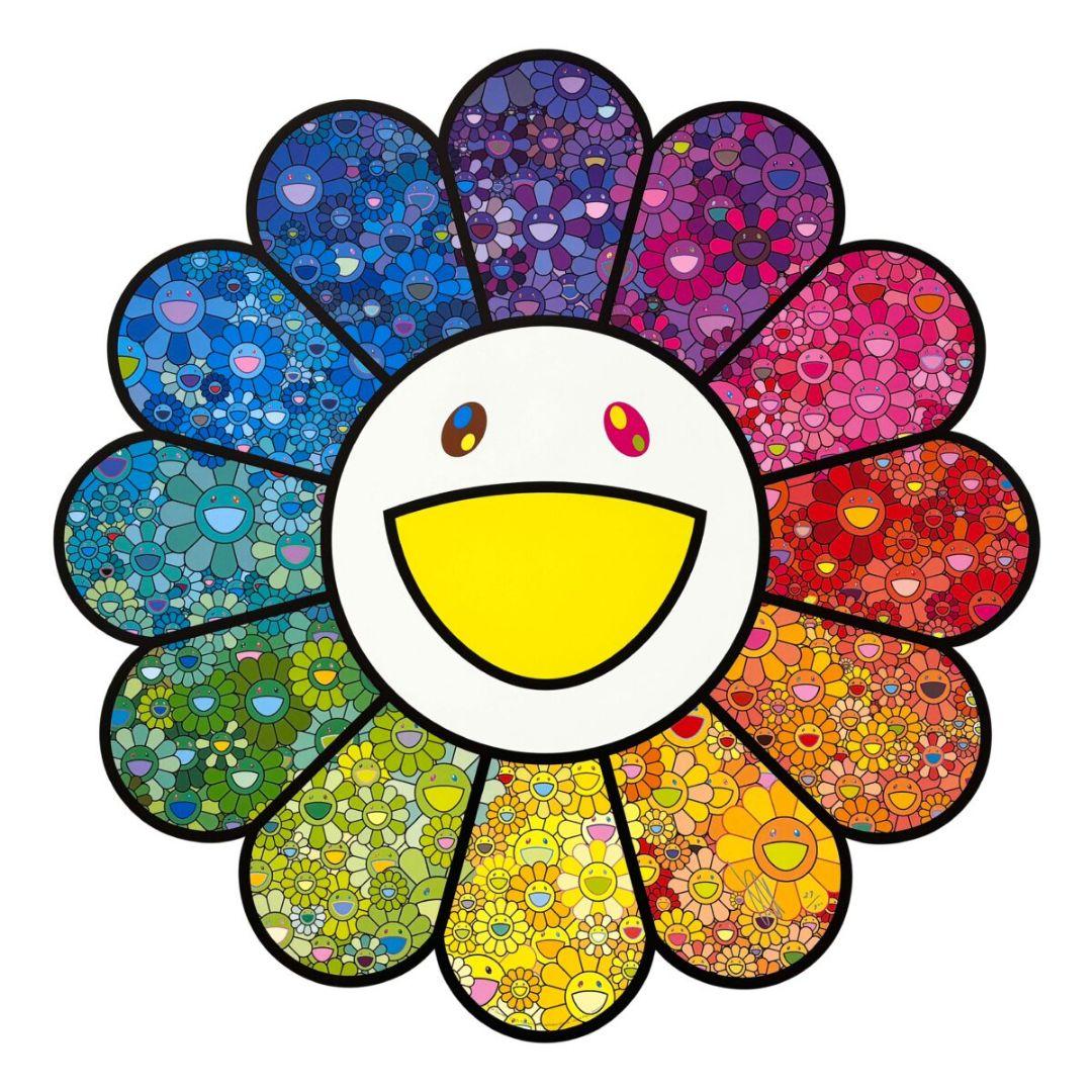 新品・未開封／ED300】村上隆『お花がスパークル！』直筆サイン入