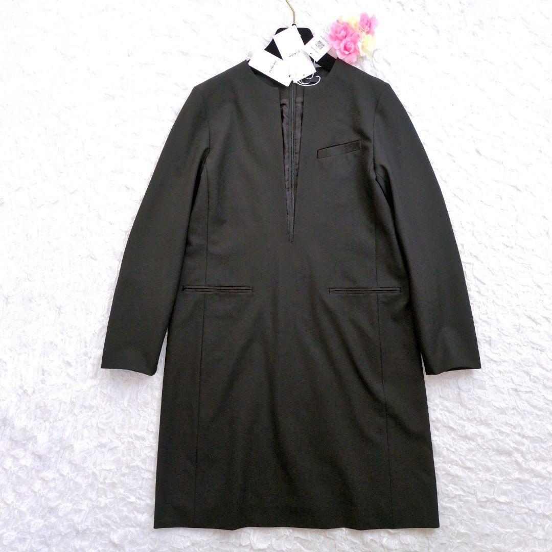【新品未使用タグ付き】CINOH　JACKET DRESS BLACK