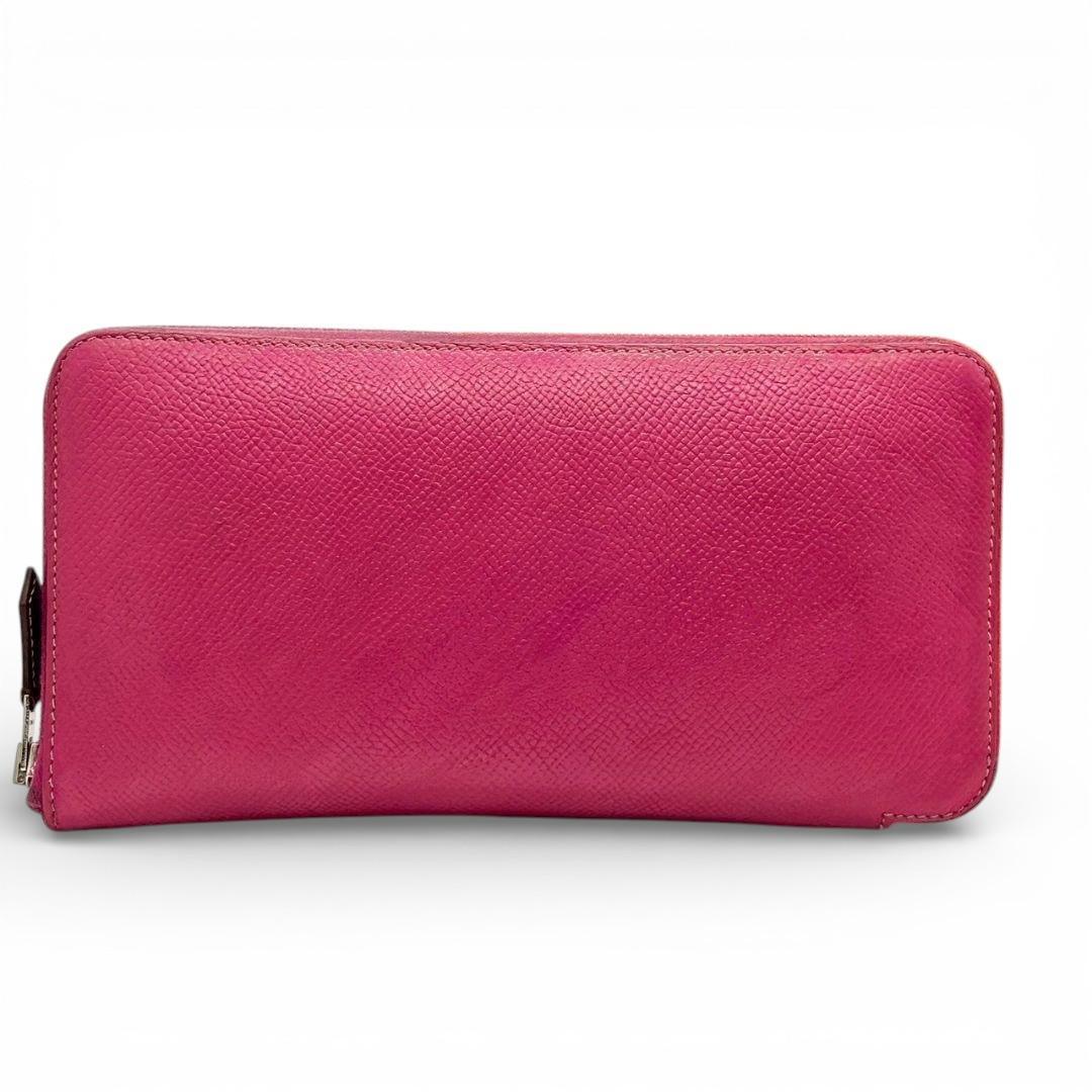 リ*コ様 エルメス　アザップロング シルクイン 長財布 ヴォーエプソン P□刻印