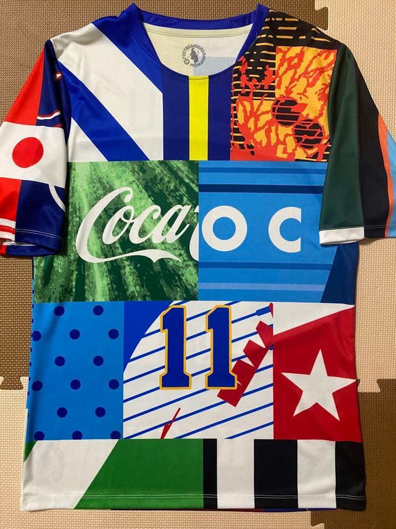 非売品 三浦知良歴代ミックス ユニフォームLサイズ - メルカリ