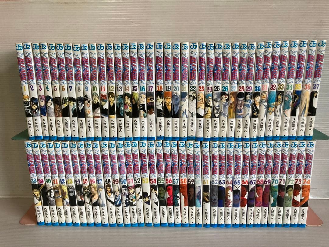 BLEACH ブリーチ 全74巻 全巻 送料無料 漫画 コミック 久保帯人