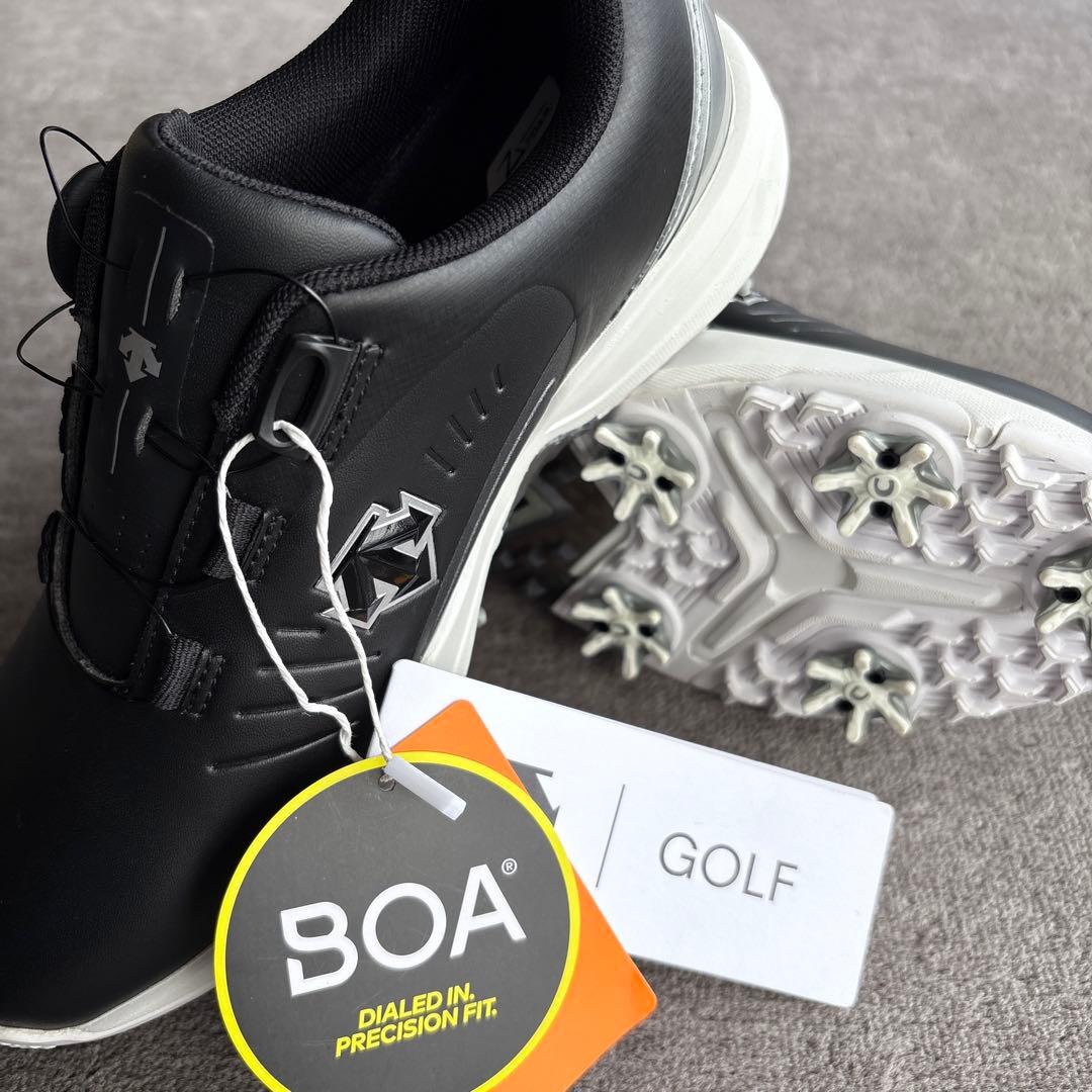 ◼️新品未使用　デサントBOA ゴルフシューズ 女性用 24.5cm