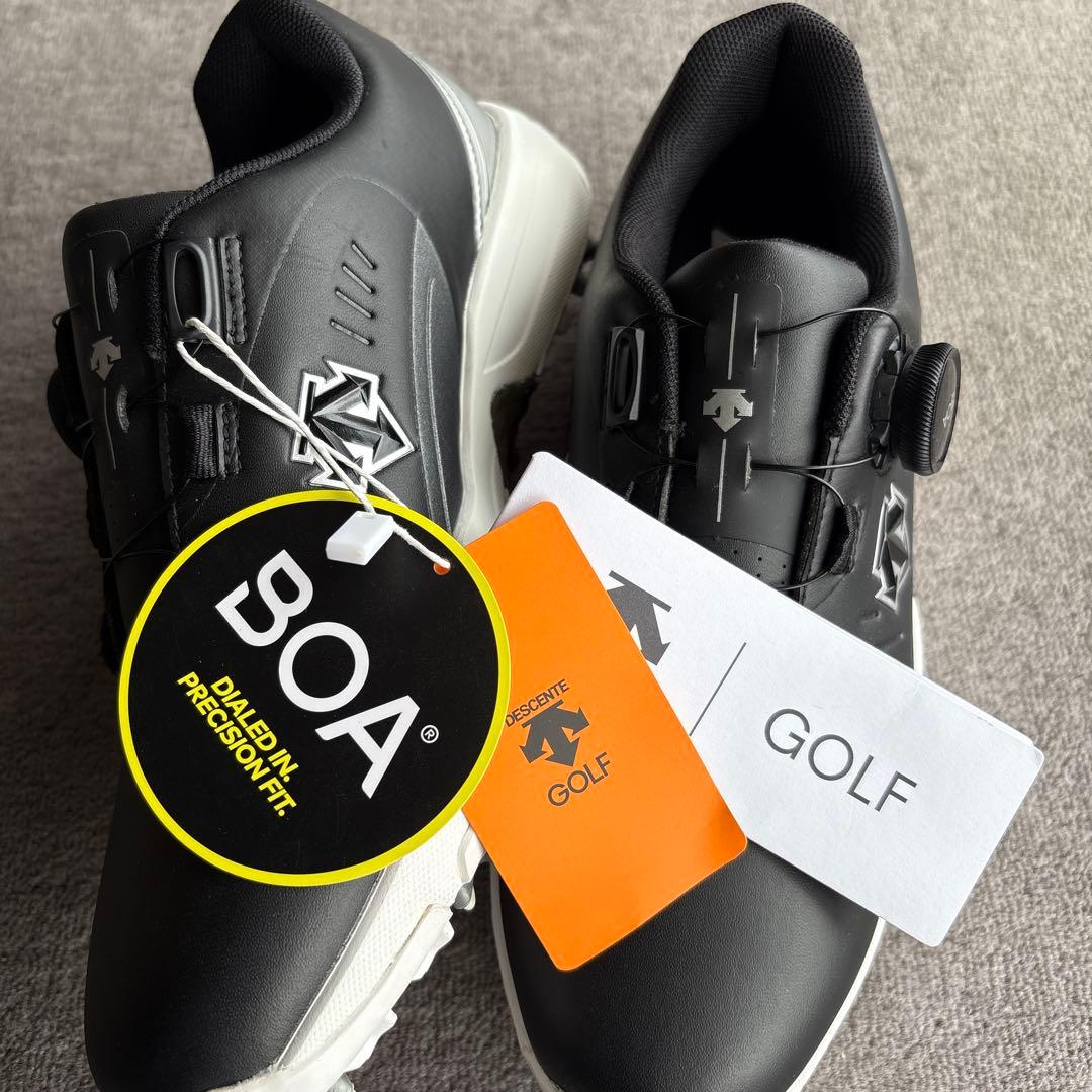 ◼️新品未使用　デサントBOA ゴルフシューズ 女性用 24.5cm