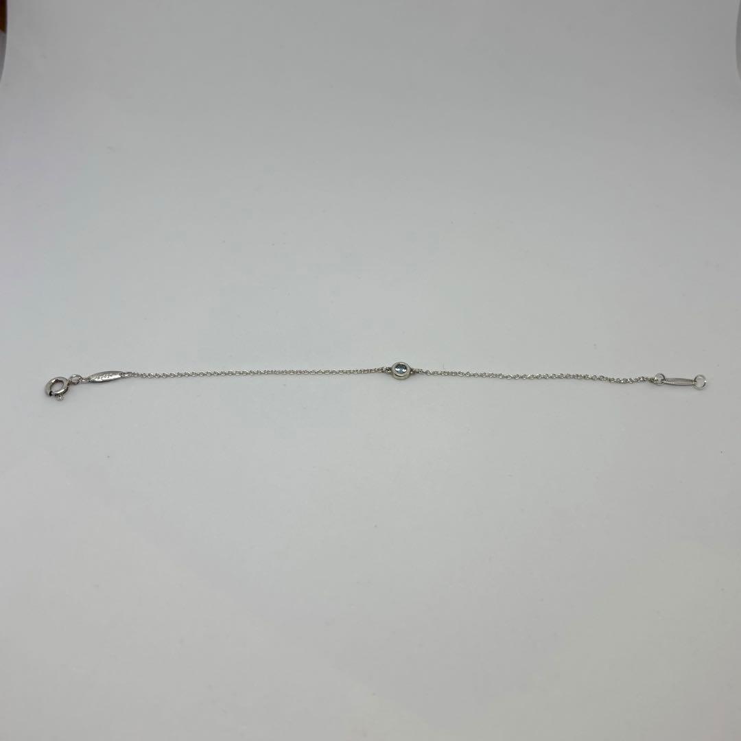 ティファニー　エルサ　カラー バイ ザ ヤード アクアマリン ブレスレット