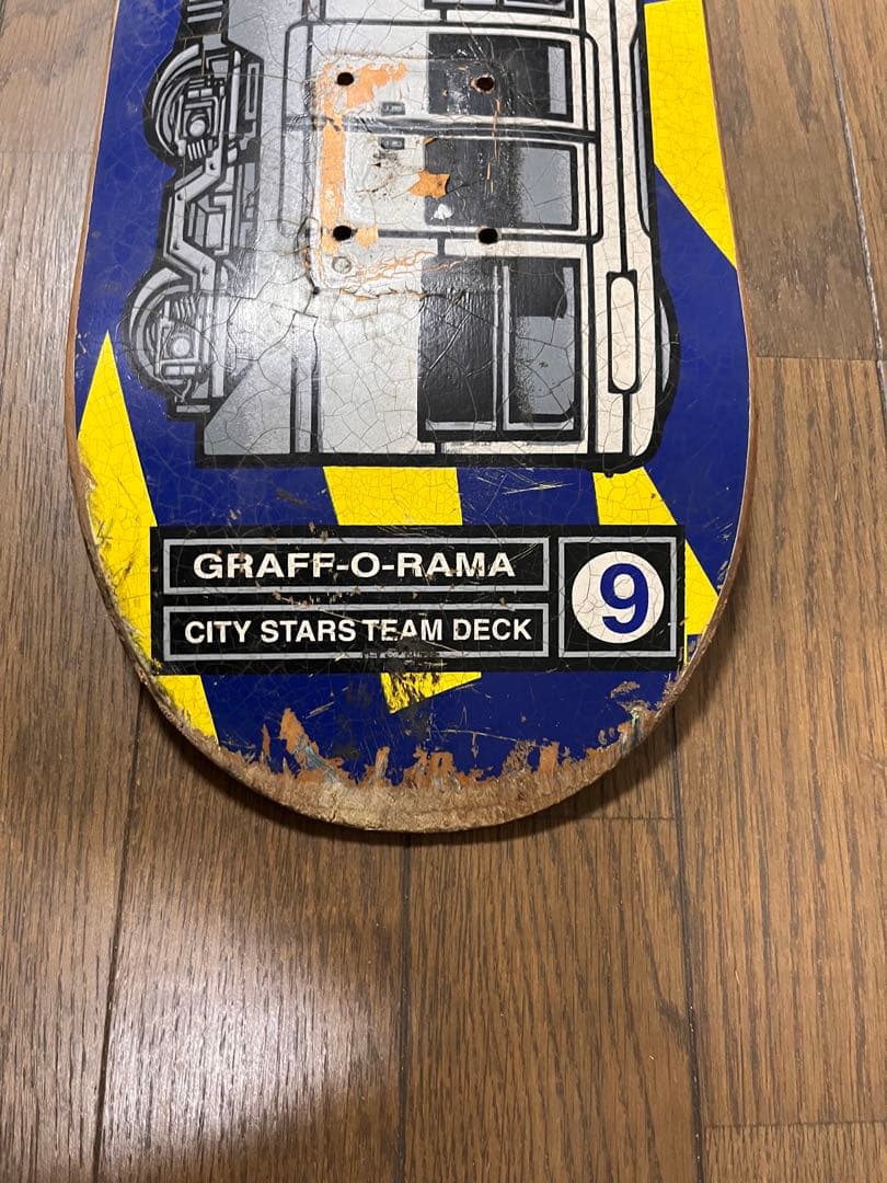 12.6citystars シティースターズ90s デッキ　ビンテージ　スケボー