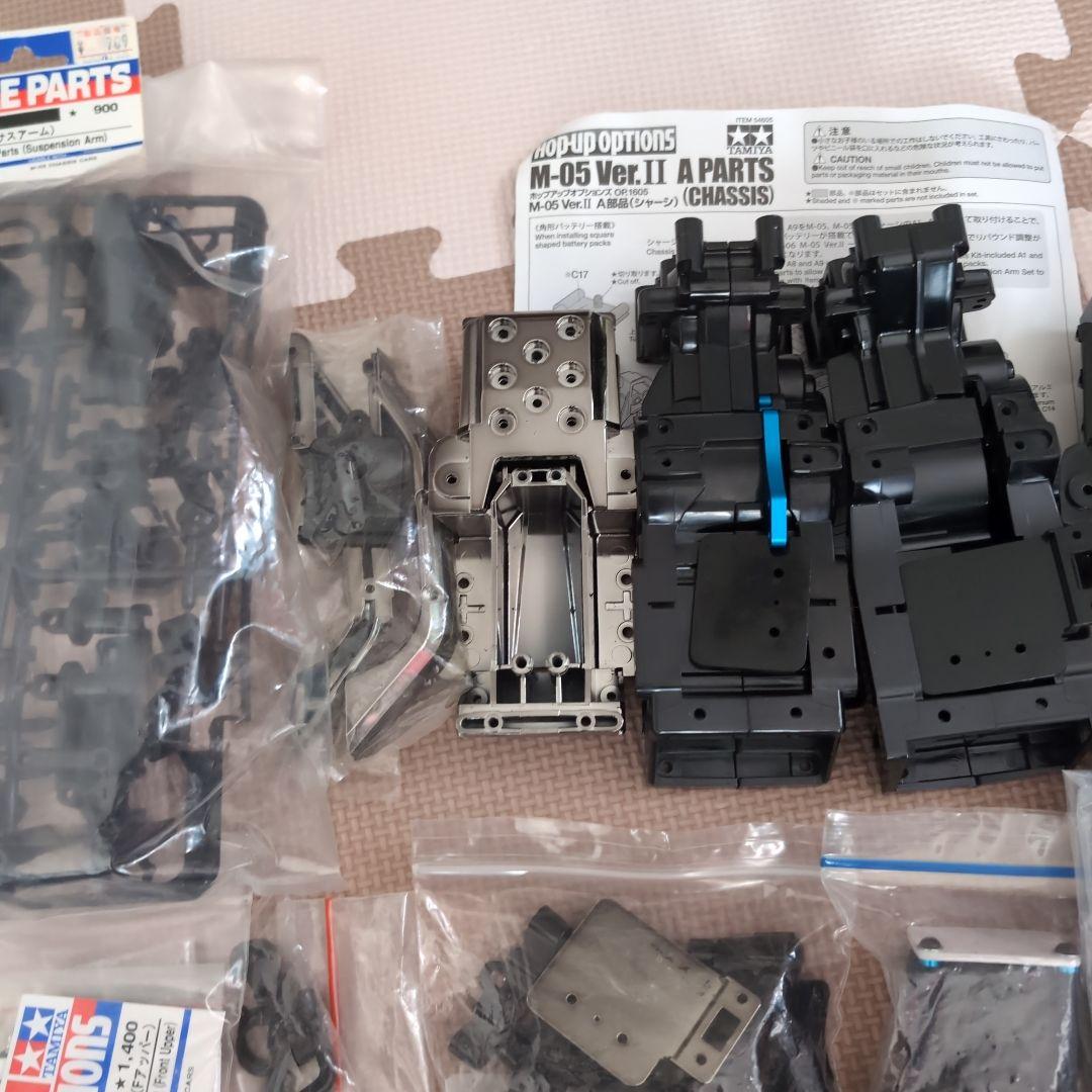 タミヤ　M−05(サ-ボ・モーター付)フルオプション・スペア−パーツ付