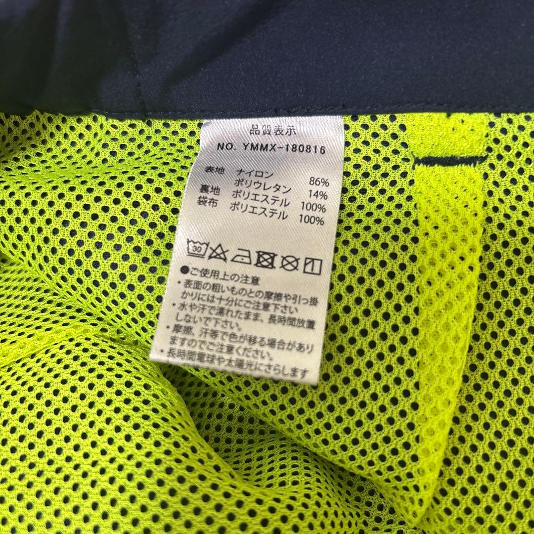 《新品未使用》ムータマリン　ネイビー ハーフパンツ 両側面ロゴ入り