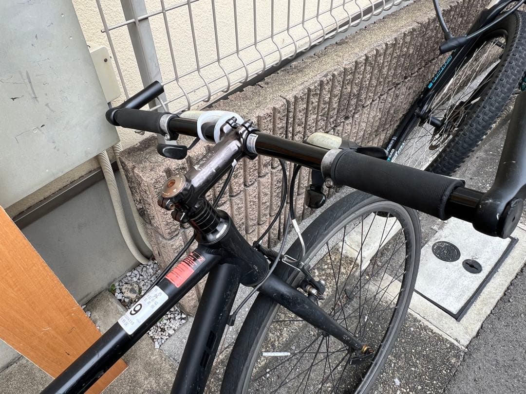 FUJIクロスバイク ブラック 700C 都内引き取り希望 年始セール→コメント