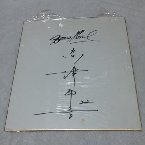 ヤクルトスワローズ 高津臣吾現監督 直筆サイン色紙（選手時代のもの