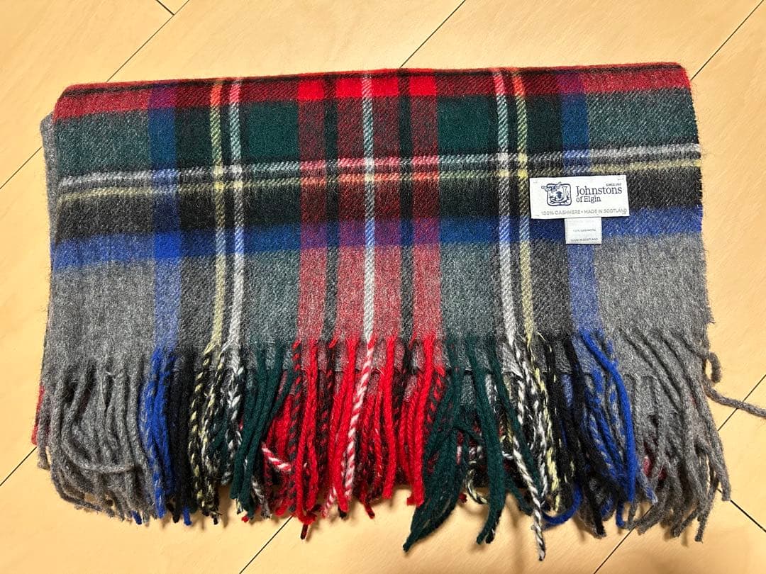 Jeanny 様_Johnstons of Elgin カシミヤストール大判 オンラ