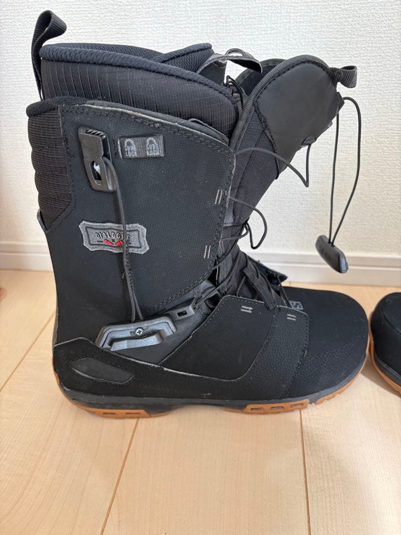 スノーボード（バートン）、ビンディング（バートン）、ブーツ（サロモン）、ゴーグル