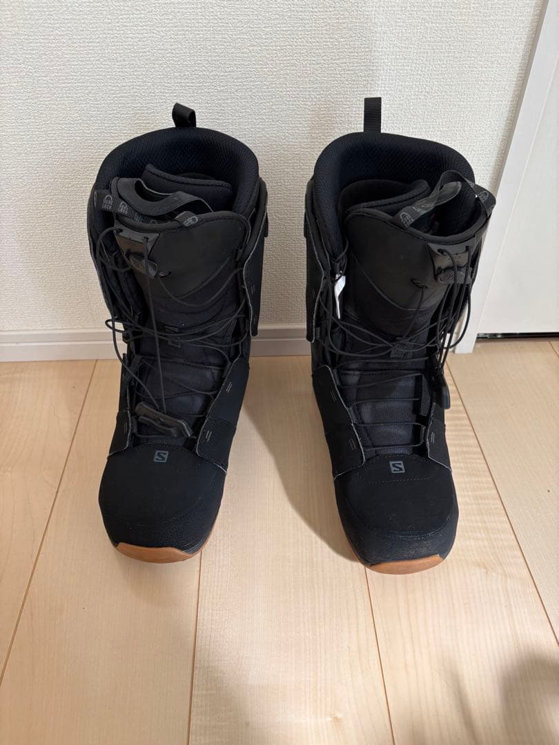 スノーボード（バートン）、ビンディング（バートン）、ブーツ（サロモン）、ゴーグル