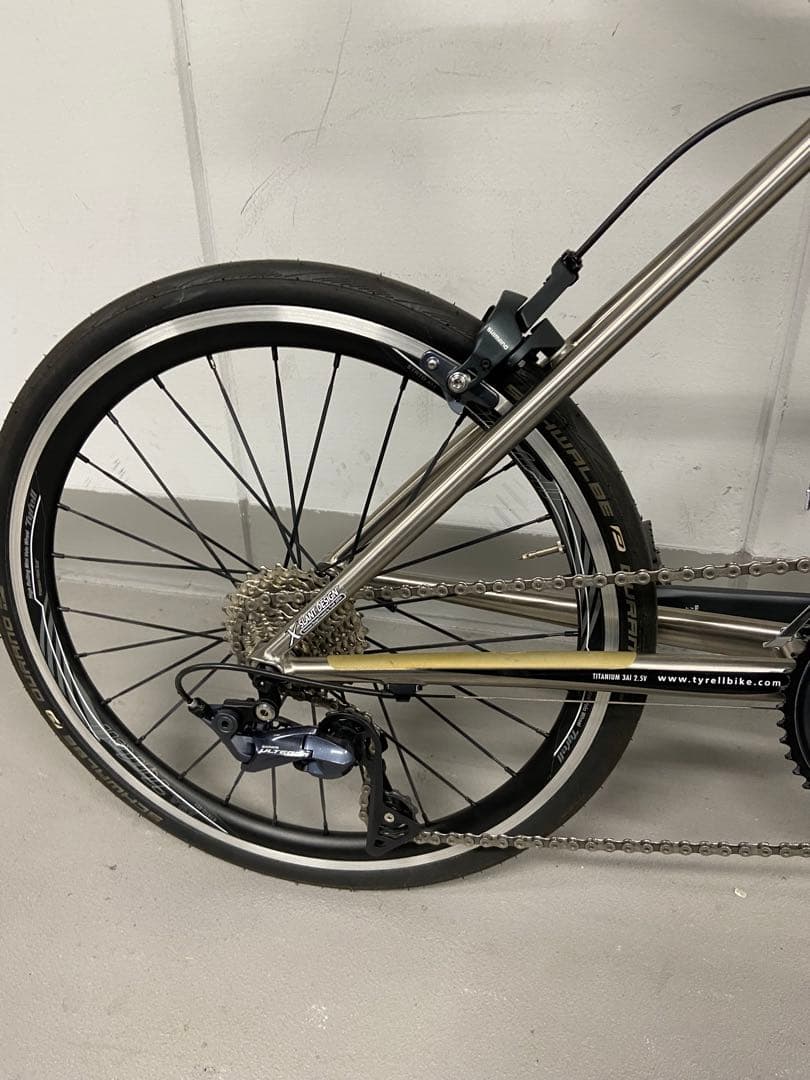 TYRELL タイレル PK-1 チタン ミニベロ アルテグラ