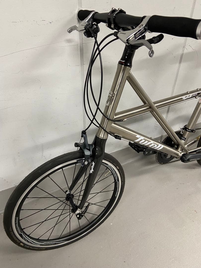 TYRELL タイレル PK-1 チタン ミニベロ アルテグラ