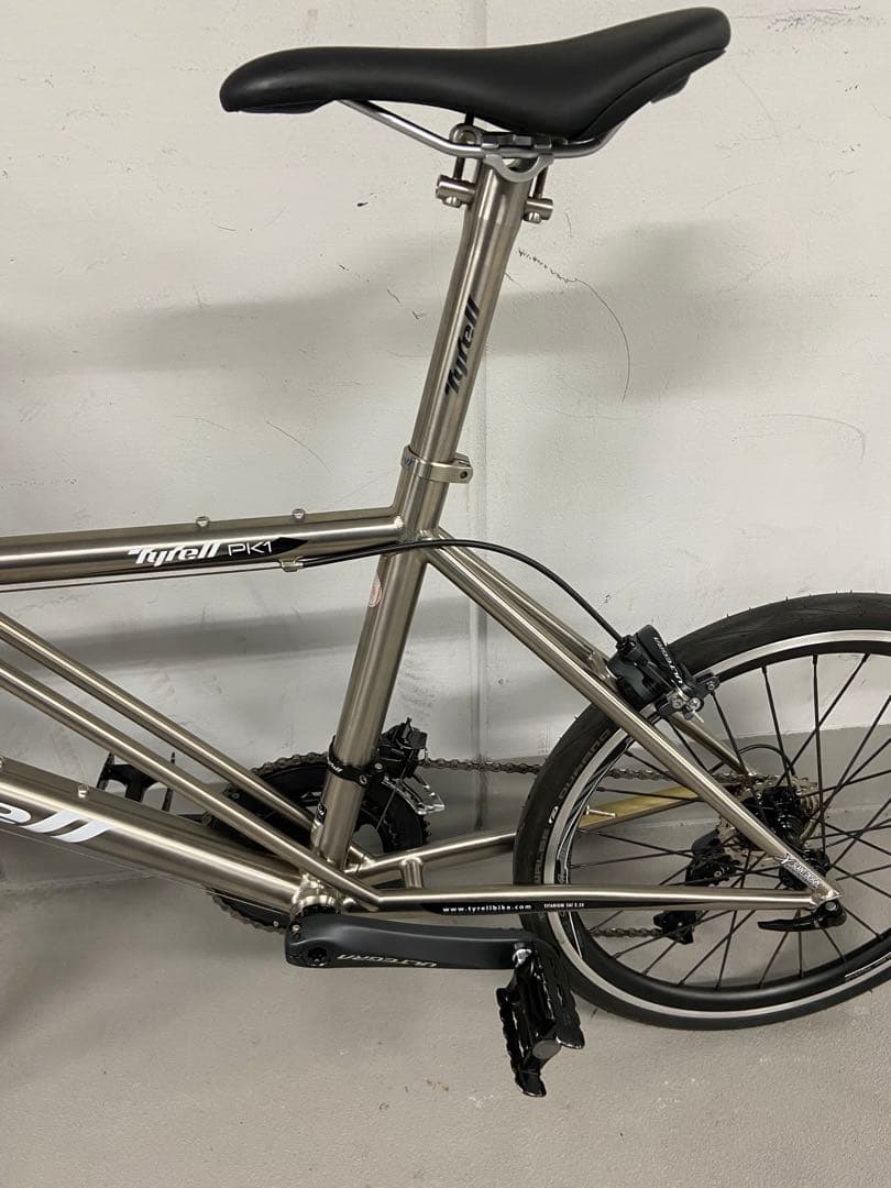 TYRELL タイレル PK-1 チタン ミニベロ アルテグラ