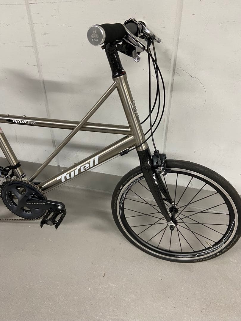 TYRELL タイレル PK-1 チタン ミニベロ アルテグラ